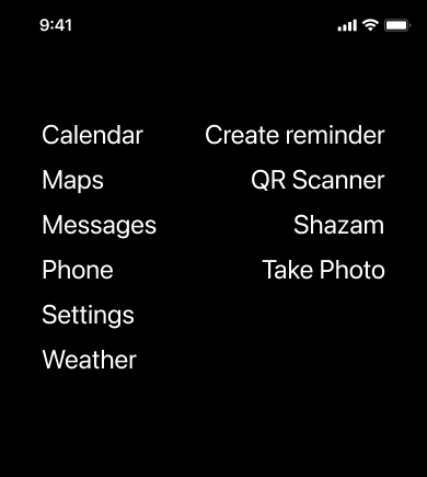 ZenTrate widget palette